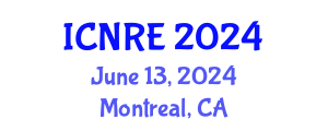 International Conference on Nuclear and Radiation Engineering (ICNRE) June 13, 2024 - Montreal, Canada