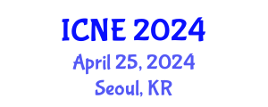 International Conference on Nuclear Engineering (ICNE) April 25, 2024 - Seoul, Republic of Korea