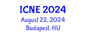 International Conference on Nuclear Engineering (ICNE) August 22, 2024 - Budapest, Hungary