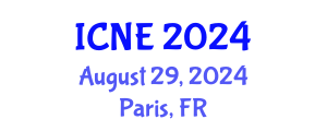 International Conference on Nuclear Engineering (ICNE) August 29, 2024 - Paris, France