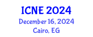 International Conference on Nuclear Engineering (ICNE) December 16, 2024 - Cairo, Egypt