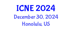 International Conference on Nuclear Engineering (ICNE) December 30, 2024 - Honolulu, United States