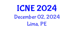 International Conference on Nuclear Engineering (ICNE) December 02, 2024 - Lima, Peru