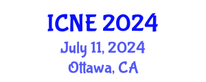 International Conference on Nuclear Engineering (ICNE) July 11, 2024 - Ottawa, Canada