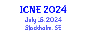 International Conference on Nuclear Engineering (ICNE) July 15, 2024 - Stockholm, Sweden
