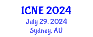 International Conference on Nuclear Engineering (ICNE) July 29, 2024 - Sydney, Australia