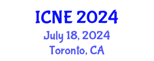 International Conference on Nuclear Engineering (ICNE) July 18, 2024 - Toronto, Canada
