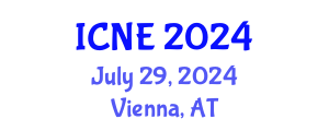 International Conference on Nuclear Engineering (ICNE) July 29, 2024 - Vienna, Austria