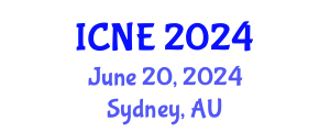 International Conference on Nuclear Engineering (ICNE) June 20, 2024 - Sydney, Australia