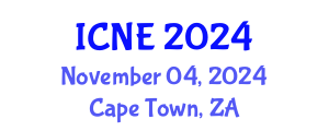 International Conference on Nuclear Engineering (ICNE) November 04, 2024 - Cape Town, South Africa