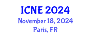 International Conference on Nuclear Engineering (ICNE) November 18, 2024 - Paris, France