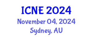 International Conference on Nuclear Engineering (ICNE) November 04, 2024 - Sydney, Australia
