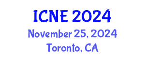 International Conference on Nuclear Engineering (ICNE) November 25, 2024 - Toronto, Canada