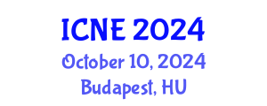 International Conference on Nuclear Engineering (ICNE) October 10, 2024 - Budapest, Hungary