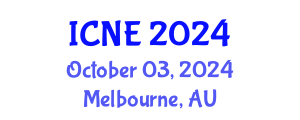International Conference on Nuclear Engineering (ICNE) October 03, 2024 - Melbourne, Australia