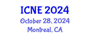International Conference on Nuclear Engineering (ICNE) October 28, 2024 - Montreal, Canada