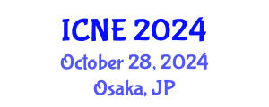 International Conference on Nuclear Engineering (ICNE) October 28, 2024 - Osaka, Japan