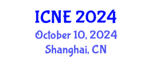 International Conference on Nuclear Engineering (ICNE) October 10, 2024 - Shanghai, China