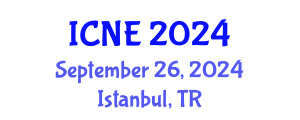International Conference on Nuclear Engineering (ICNE) September 26, 2024 - Istanbul, Turkey