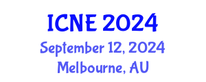 International Conference on Nuclear Engineering (ICNE) September 12, 2024 - Melbourne, Australia