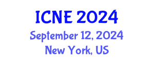 International Conference on Nuclear Engineering (ICNE) September 12, 2024 - New York, United States