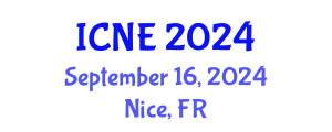 International Conference on Nuclear Engineering (ICNE) September 16, 2024 - Nice, France
