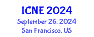 International Conference on Nuclear Engineering (ICNE) September 26, 2024 - San Francisco, United States