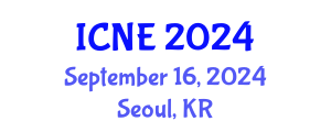 International Conference on Nuclear Engineering (ICNE) September 16, 2024 - Seoul, Republic of Korea