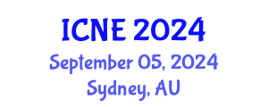 International Conference on Nuclear Engineering (ICNE) September 05, 2024 - Sydney, Australia