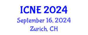 International Conference on Nuclear Engineering (ICNE) September 16, 2024 - Zurich, Switzerland