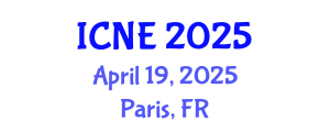 International Conference on Nuclear Engineering (ICNE) April 19, 2025 - Paris, France