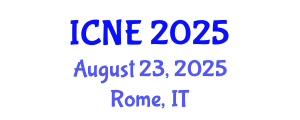 International Conference on Nuclear Engineering (ICNE) August 23, 2025 - Rome, Italy