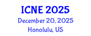International Conference on Nuclear Engineering (ICNE) December 20, 2025 - Honolulu, United States