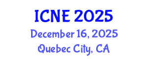International Conference on Nuclear Engineering (ICNE) December 16, 2025 - Quebec City, Canada