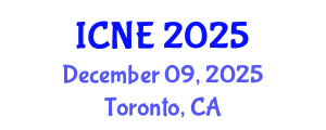 International Conference on Nuclear Engineering (ICNE) December 09, 2025 - Toronto, Canada
