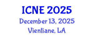 International Conference on Nuclear Engineering (ICNE) December 13, 2025 - Vientiane, Laos