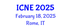 International Conference on Nuclear Engineering (ICNE) February 18, 2025 - Rome, Italy
