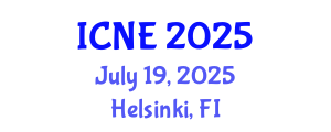International Conference on Nuclear Engineering (ICNE) July 19, 2025 - Helsinki, Finland