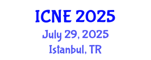 International Conference on Nuclear Engineering (ICNE) July 29, 2025 - Istanbul, Turkey