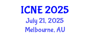 International Conference on Nuclear Engineering (ICNE) July 21, 2025 - Melbourne, Australia