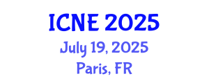 International Conference on Nuclear Engineering (ICNE) July 19, 2025 - Paris, France