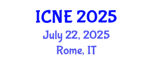 International Conference on Nuclear Engineering (ICNE) July 22, 2025 - Rome, Italy
