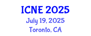 International Conference on Nuclear Engineering (ICNE) July 19, 2025 - Toronto, Canada