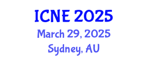 International Conference on Nuclear Engineering (ICNE) March 29, 2025 - Sydney, Australia