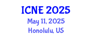 International Conference on Nuclear Engineering (ICNE) May 11, 2025 - Honolulu, United States