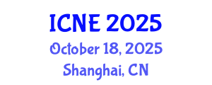 International Conference on Nuclear Engineering (ICNE) October 18, 2025 - Shanghai, China