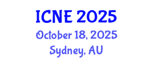 International Conference on Nuclear Engineering (ICNE) October 18, 2025 - Sydney, Australia