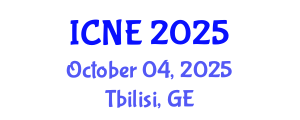 International Conference on Nuclear Engineering (ICNE) October 04, 2025 - Tbilisi, Georgia