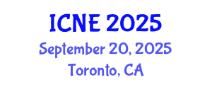 International Conference on Nuclear Engineering (ICNE) September 20, 2025 - Toronto, Canada