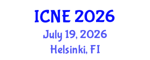 International Conference on Nuclear Engineering (ICNE) July 19, 2026 - Helsinki, Finland